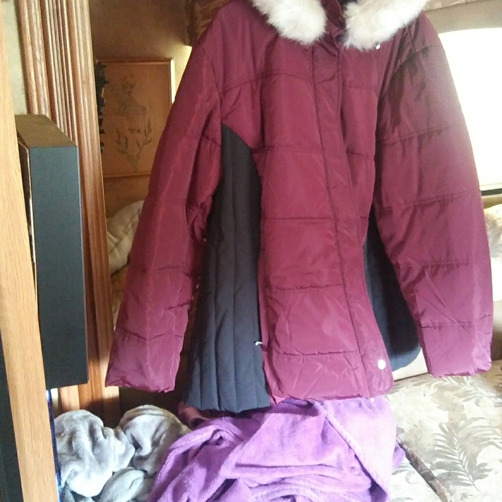 Brand new k Jordan parka with detachable hood